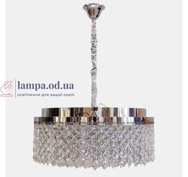 Кришталева люстра ArtLight 630/600CH, LED 89 Вт + 8xE14, хром, 55 см, 13-20 м&sup2; 630/600CH фото