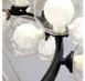 Підвісна люстра Artlight 1102/35BK з 35 скляними плафонами G9, чорна, від 20-30 м&sup2; 1102/35BK фото 4
