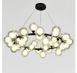 Підвісна люстра Artlight 1102/35BK з 35 скляними плафонами G9, чорна, від 20-30 м&sup2; 1102/35BK фото 3