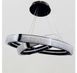 Светодиодная подвесная люстра Artlight MB240118/60+40BK с двумя черными кольцами, 128W MB240118/60+40BK фото 2