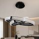 Светодиодная подвесная люстра Artlight MB240118/60+40BK с двумя черными кольцами, 128W MB240118/60+40BK фото 1