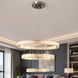 Светодиодная люстра Splendid Ray L8045/400+600+800/3 LED (CH+Clear) с хрусталем, хром, 235 Вт 30436330 фото 1