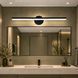 Настенное LED бра Linisoln 258-58cm BK sensory, черное, 25 Вт 258-58cm BK sensory фото 1