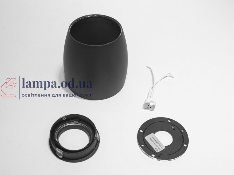 Накладний поворотний світильник Diasha QXL-1729-BK MR16, 40W, чорний, для коридору, спальні, кухні, ванної QXL-1729-BK фото