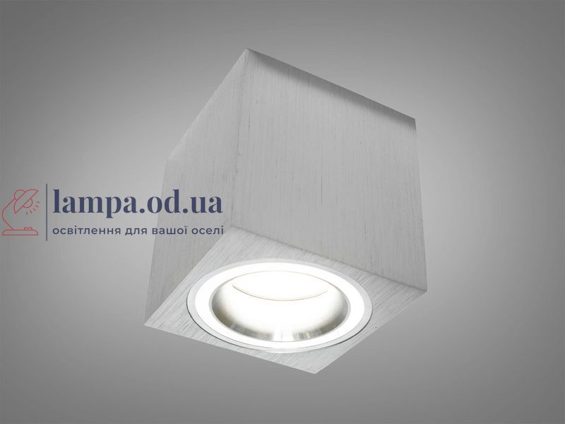 Накладний точковий світильник MR16 Diasha QXL-18087-S-SL G5.3, 40W, матовий хром, для коридору, вітальні, кухні, офісу QXL-18087-S-SL фото