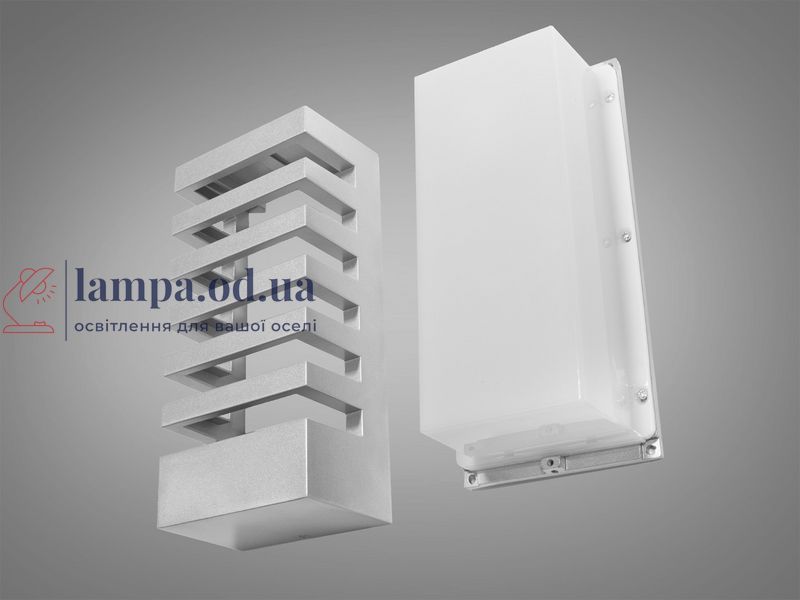 Фасадный светильник Diasha DF-3174SL E27, хромированный, 26.5 см, IP67, для кафе и ресторана, уличный стиль DF-3174SL фото