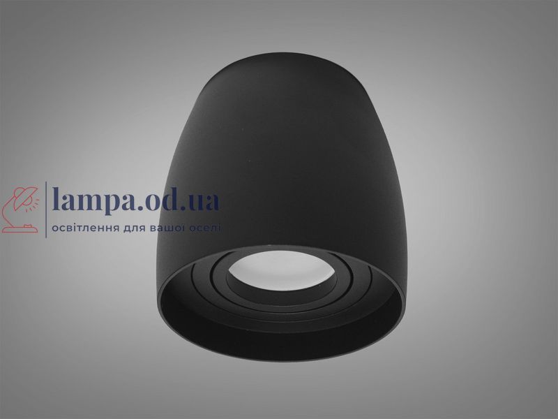 Накладний поворотний світильник Diasha QXL-1729-BK MR16, 40W, чорний, для коридору, спальні, кухні, ванної QXL-1729-BK фото