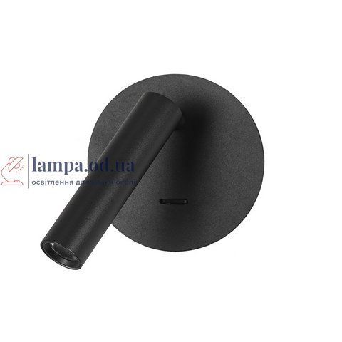 Бра настінне LED Levistella 920V40L35A BK, 3W, 4000K, чорний метал, сучасний стиль для дому LVS4320 фото