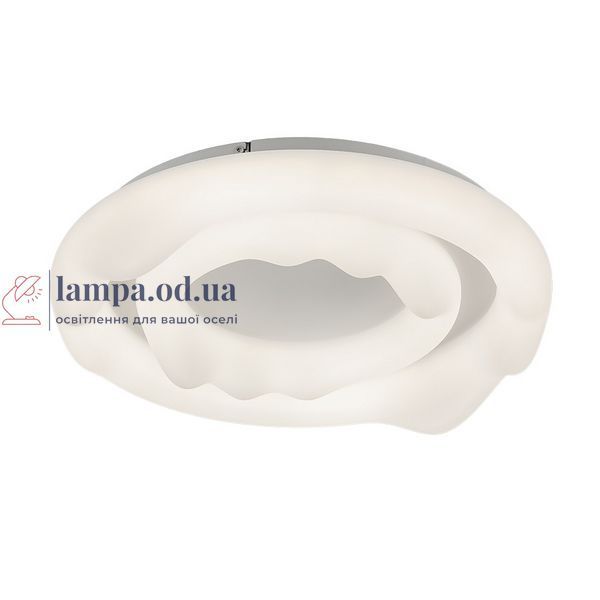 Люстра стельова LED Levistella 797MX6002 (500+330), діаметр 500 мм, пластик, сучасний стиль, з пультом, три режими світла LVS5462 фото
