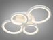 Потолочная люстра LED Diasha 8022/4WH, 70W, 3850 лм, белый акрил, современный стиль, &Oslash;40 см, IP20, с пультом, диммером 8022/4WH фото 2