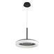Люстра LED Levistella 797MD6006 (400) BK, 60W, диаметр 400 мм, высота 360-1200 мм, три режима света LVS5457 фото 1