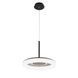Люстра LED Levistella 797MD6006 (400) BK, 60W, диаметр 400 мм, высота 360-1200 мм, три режима света LVS5457 фото 2