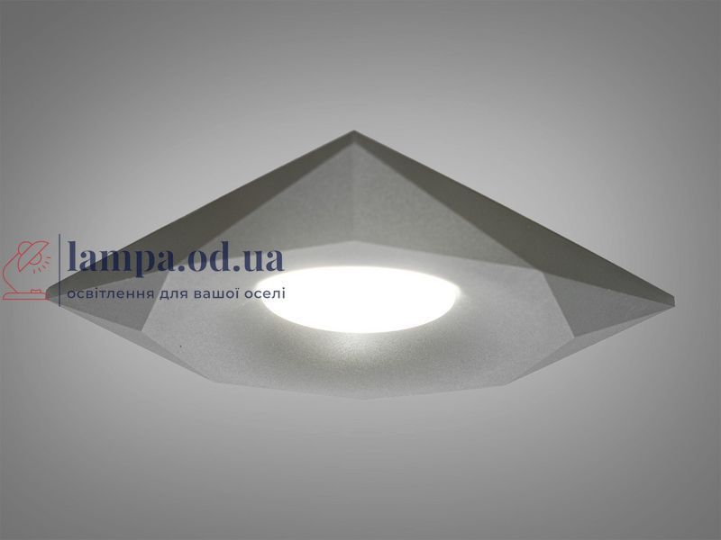 Встраиваемый точечный светильник Diasha QXL-1736-A2-DG Aluminium, 40W, MR16, черный, для кухни, ванной, офиса QXL-1736-A2-DG фото