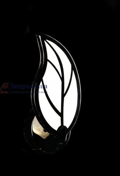 Настенное бра LED Splendid Ray BK26/1, 1 лампа, 25 см, черный/белый, современный стиль для дома 30398663 фото