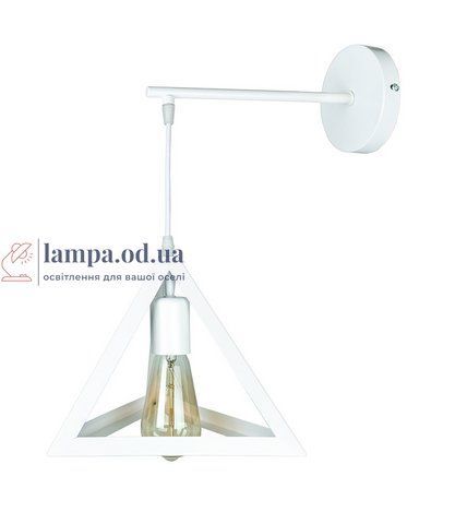 Бра настінне Levistella 756W220F2-1 WH, E27, 60W, білий метал, стиль лофт LVS1802 фото