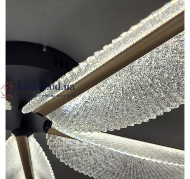 Дизайнерська LED люстра з 5 акриловими пелюстками, що світяться, Artlight 2407-5L 2407-5L фото