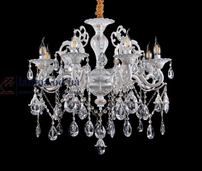Кришталева люстра на 8 свічок Splendid-Ray 30-3420-37 30342037 фото