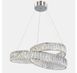 Підвісна кришталева LED-люстра Artlight 555-600CH з переплетеними кільцями, хром, 113 Вт, від 13-20 м&sup2; 555-600CH фото 2