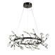 Люстра LED Levistella 7989300-36 led (600) PLBK, 22W, черный, современный стиль, потолочная LVS5766 фото 1