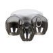 Люстра Levistella 756XPR0231F-3 WH+BK (300)