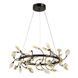 Люстра LED Levistella 7989300-36 led (600) PLBK, 22W, черный, современный стиль, потолочная LVS5766 фото 2