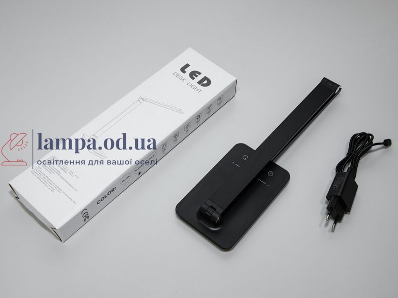 Настольная лампа LED Diasha 5502P BK, 6W, черный, с диммером, таймером, ночником, регулируемая высота 5502P BK фото