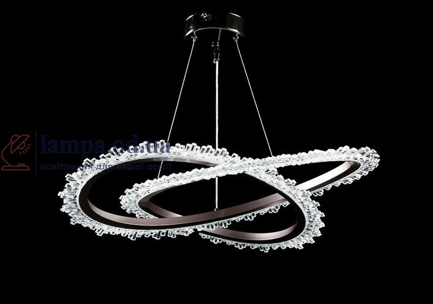 Люстра стельова LED Splendid Ray L145/1, 40W, хром/сірий, регулювання висоти 30-90 см, сучасний стиль для дому 30432497 фото