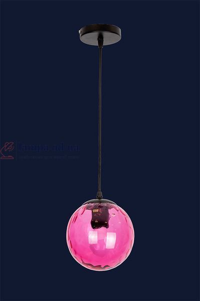 Подвесной светильник Levistella 91631F-1 RD, E27, 40W, черный+красный, современный стиль для дома LVS2861 фото