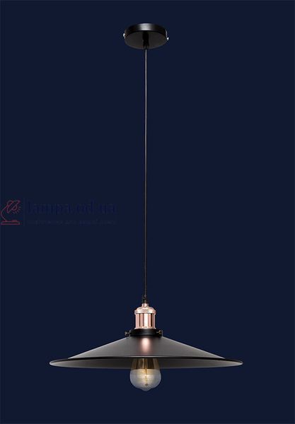Подвесной светильник Levistella 752PB9F2-1 BK(400), черный металл, современный стиль, розовое золото LVS04755 фото