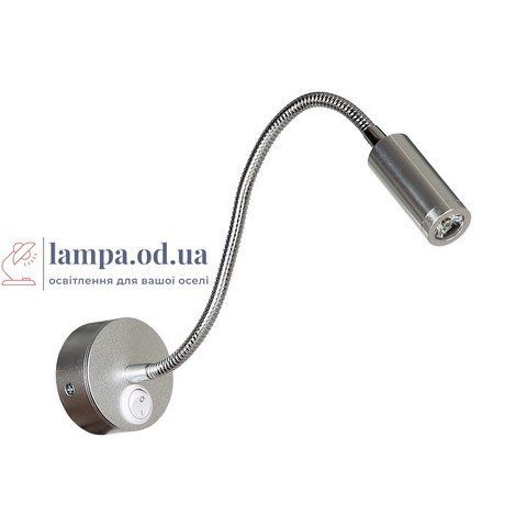 Бра настінне LED Levistella 920V4001 SL, 3W, 4000K, сріблястий метал, сучасний стиль для дому LVS4337 фото