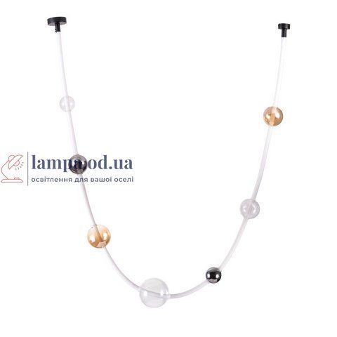 Потолочная люстра LED Levistella 788P68117 (3100) BK+SM+AM+CL, 45W, 4000K, современный стиль, 3100 мм LVS5495 фото