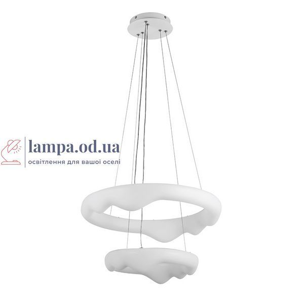 Потолочная люстра LED Levistella 797MD6002 (500+330), 80W, диаметр 330+500 мм, три режима света, пульт LVS5465 фото