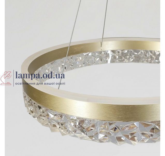 Світлодіодна люстра підвісна Artlight MD230327GD в кольорі золотий сатин, 53W MD230327GD фото