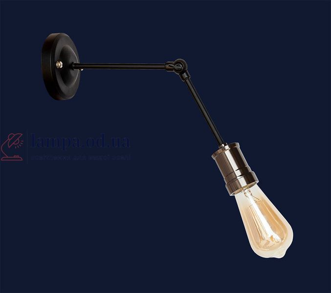 Настенное бра E27 Levistella 752WR2004-1, 60W, черный металл, современный стиль для дома LVS04464 фото
