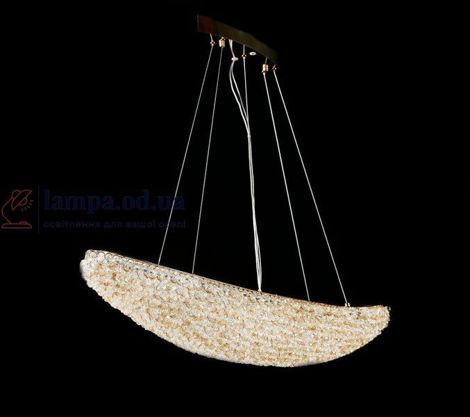 Подвесная хрустальная светодиодная люстра Splendid Ray L6341/1200*230/1 LED, золото, белый, 100 Вт, от 25-35 м&sup2; 30438943 фото