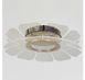 Декоративная потолочная LED-люстра Artlight 1032-450 GD+BK в форме цветка с прозрачными акриловыми лепестками 1032-450 фото 2