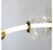 Подвесная LED люстра-кольцо Artlight 81991/D730 белая с латунью и стеклянными плафонами диаметром 72 см 81991/D730 фото 4