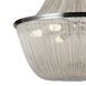 Люстра стельова LED Levistella 908D0029-8 Silver, 8 ламп, E14, срібний метал, неокласичний стиль LVS1257 фото 4