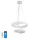 Потолочная люстра LED Levistella 797MD6002 (500+330), 80W, диаметр 330+500 мм, три режима света, пульт LVS5465 фото 1