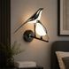 Світлодіодне бра пташки Artlight 21130/2W CH, 2 &times; 7 Вт, чорний + хром 21130/2W CH фото 1
