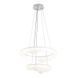 Потолочная люстра LED Levistella 797MD6002 (500+330), 80W, диаметр 330+500 мм, три режима света, пульт LVS5465 фото 3