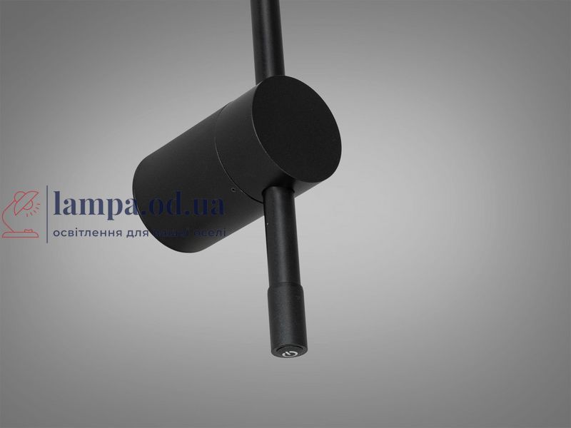 Бра настінне LED Diasha 2042/600 black 2042, 6W, чорний, мінімалістичний стиль 2042/600 black фото