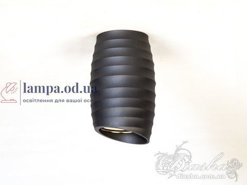 Світильник накладний точковий Diasha D70BK G5.3, 40W, IP20, метал, 11.5 см, для коридору та передпокою D70BK фото