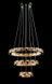 Світлодіодна люстра Splendid Ray L50604J/500+350+200/3 LED з кришталем, хром, 100 Вт, з пультом і димером 30436446 фото 5