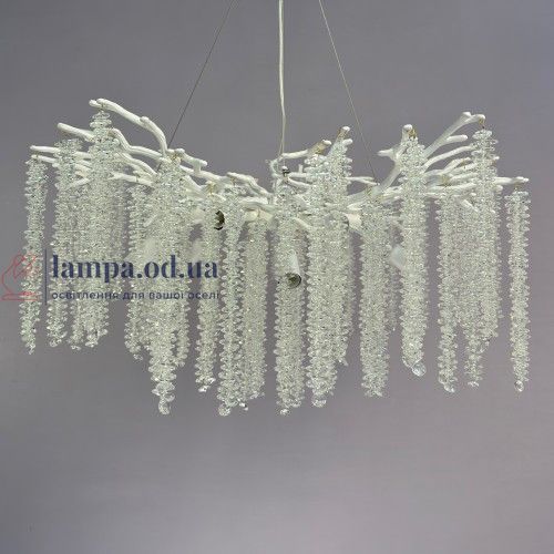 Люстра гліцинія Linisoln 8078-800 C WH/BK Стельова 8078-800 С WH/BK Стельо фото