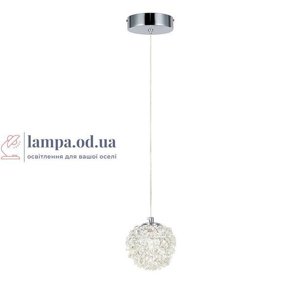 Одинарный подвес со стеклянными бусинами Levistella 9988001F-1 CH, 1xG9, хром, 12 см LVS7622 фото