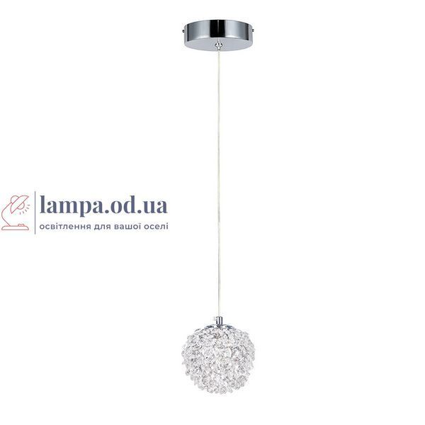 Одинарный подвес со стеклянными бусинами Levistella 9988001F-1 CH, 1xG9, хром, 12 см LVS7622 фото