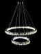 Светодиодная люстра Splendid Ray L40802/ 80+50/2 LED, 2 кольца, пульт, диммер, 100 Вт 30436507 фото 3