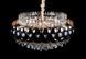 Люстра кришталева Splendid Ray L5902/D800/21 (BK+GD), 21 лампа, діаметр 80 см, регульована висота 60-115 см, метал, кришталь 30385827 фото 3