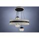 Подвесная LED люстра Linisoln 3305-3 BK, 80 Вт, черная, 50 см, 12-15 м&sup2; 3305-3 BK фото 2